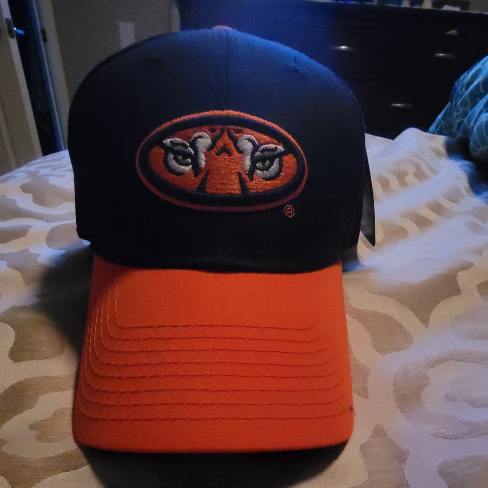NWT AUBURN ALABAMA BLUE & ORANGE AUTHENTIC BASEBALL CAP/HAT.